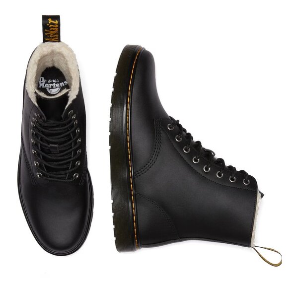 Women's Dr. Martens Zavala Combat Boots Faux Lining - Picture 9 of 16